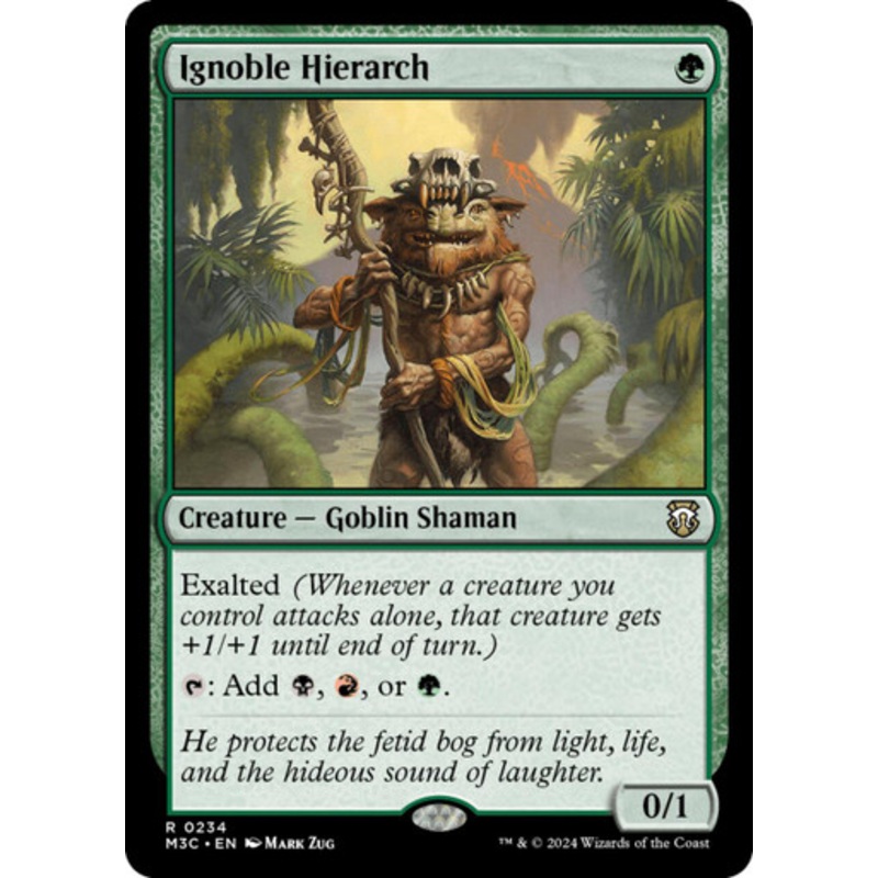Ignoble Hierarch (Ripple Foil) | Modern Horizons 3 Commander
