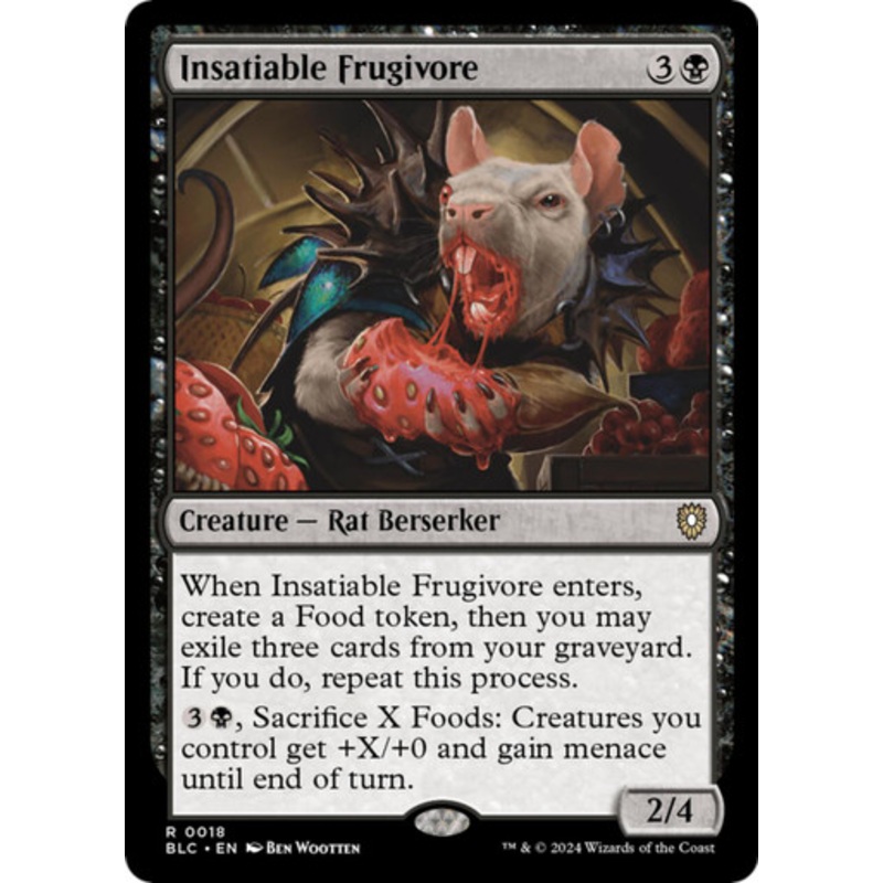 Insatiable Frugivore | Bloomburrow Commander