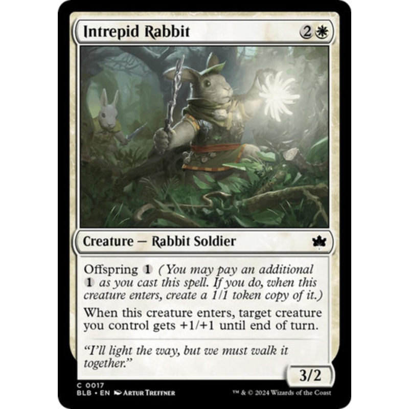Intrepid Rabbit | Bloomburrow
