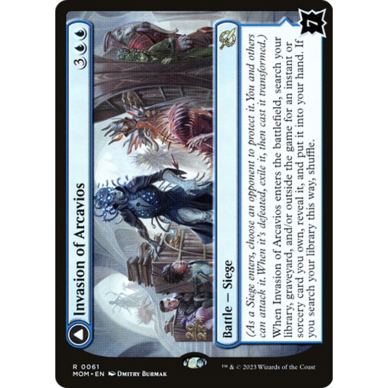 Invasion of Arcavios // Invocation of the Founders (Prerelease Foil) | March of the Machine