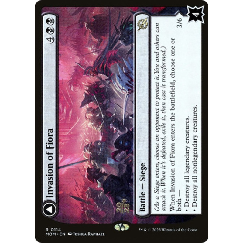 Invasion of Fiora // Marchesa, Resolute Monarch (Prerelease Foil) | March of the Machine