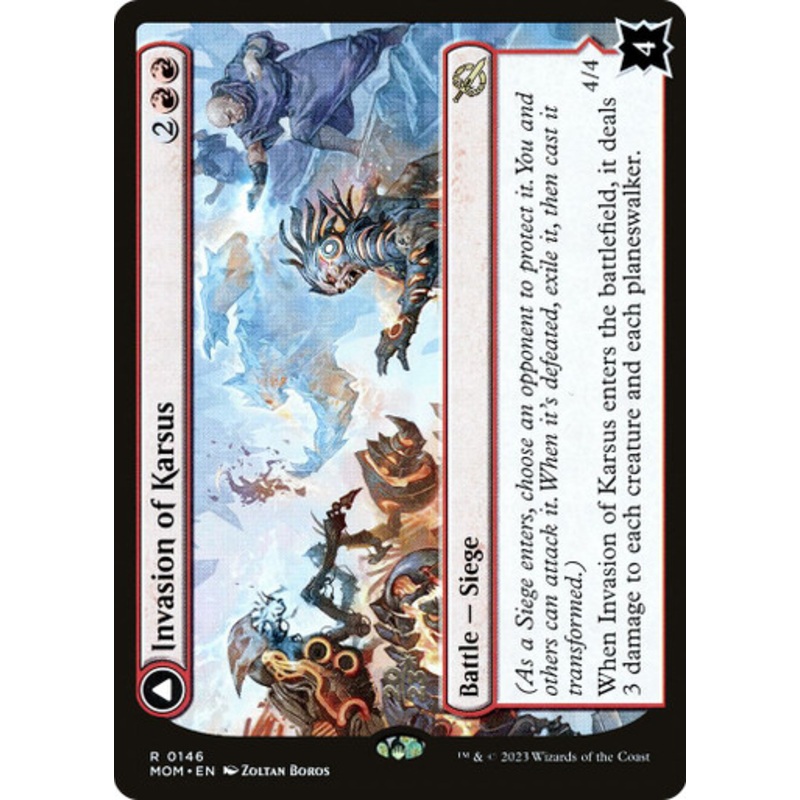Invasion of Karsus // Refraction Elemental (Prerelease Foil) | March of the Machine