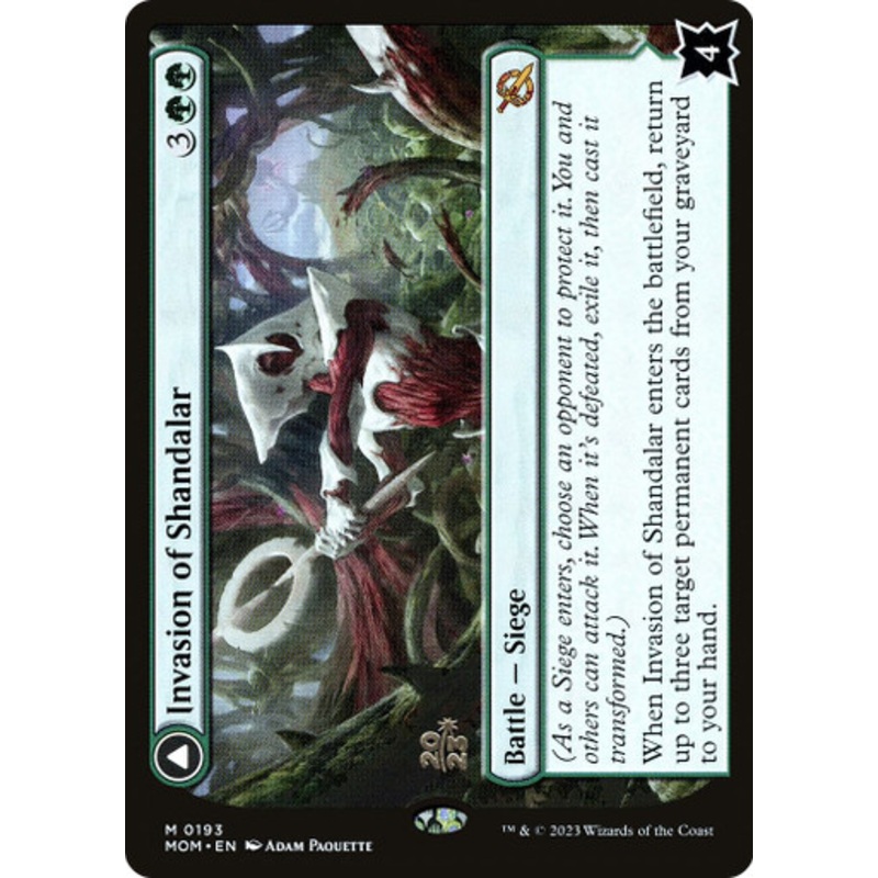 Invasion of Shandalar // Leyline Surge (Prerelease Foil) | March of the Machine