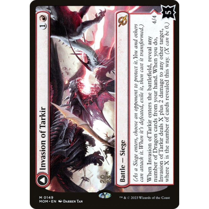 Invasion of Tarkir // Defiant Thundermaw (Prerelease Foil) | March of the Machine