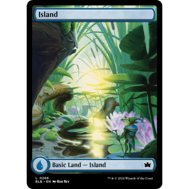 Island (#266) (Full Art) | Bloomburrow