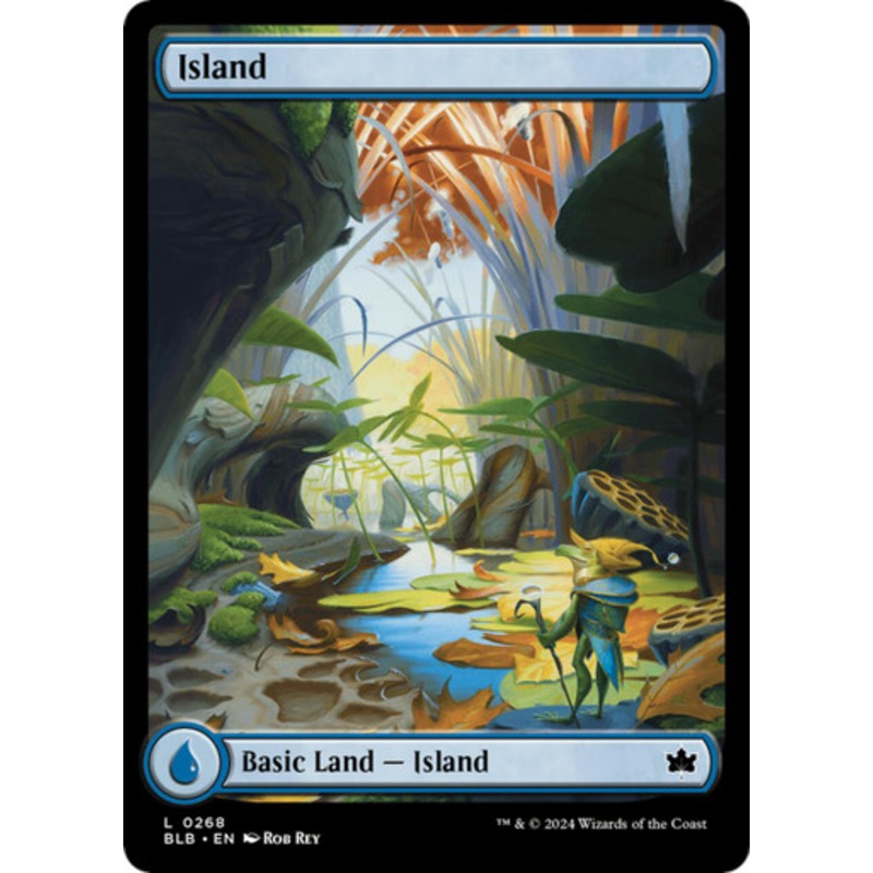 Island (#268) (Full Art) | Bloomburrow