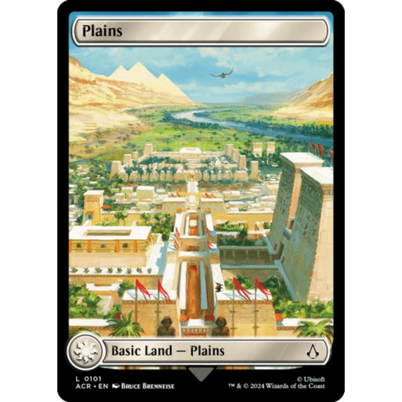 Plains (#101) (Full Art) | Universes Beyond: Assassin's Creed