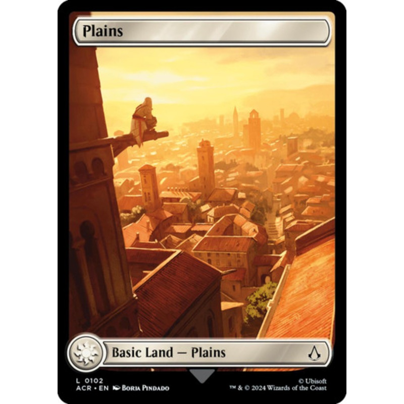 Plains (#102) (Full Art) | Universes Beyond: Assassin's Creed