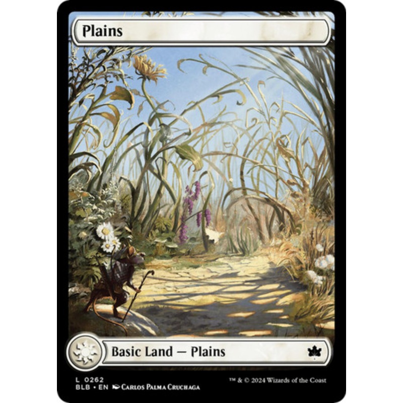 Plains (#262) (Full Art) (Foil) | Bloomburrow