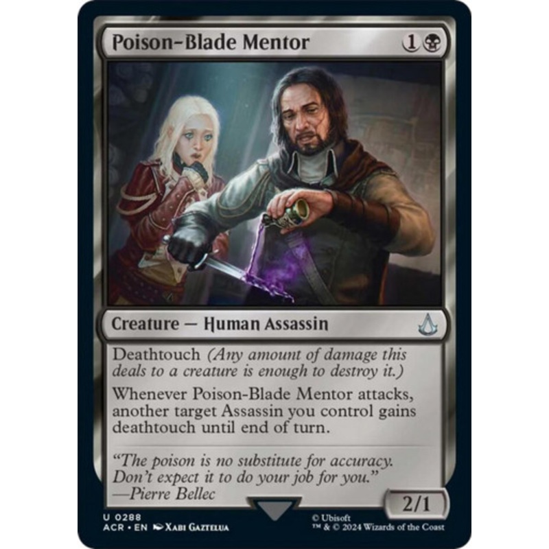 Poison-Blade Mentor | Universes Beyond: Assassin's Creed