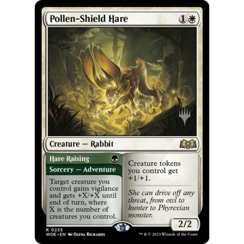 Pollen-Shield Hare (Promo Pack Non-Foil)