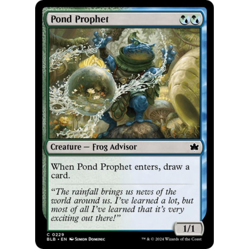 Pond Prophet | Bloomburrow