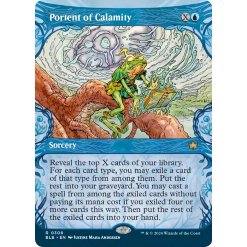 Portent of Calamity (Showcase Frame) | Bloomburrow