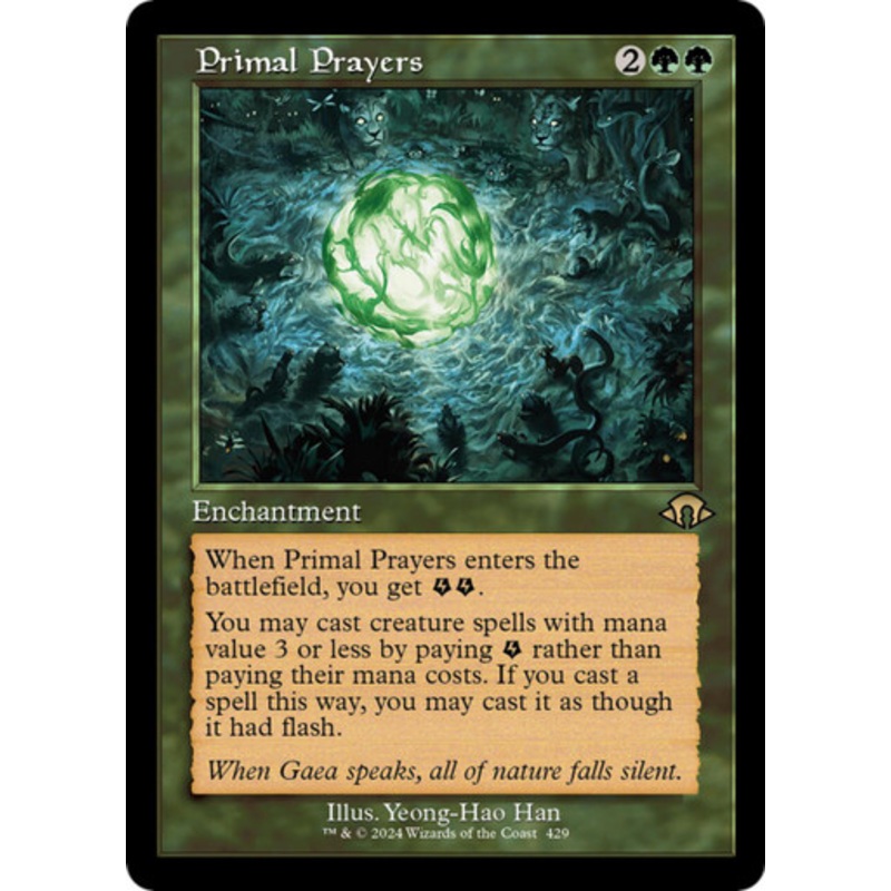 Primal Prayers (Retro Frame) | Modern Horizons 3