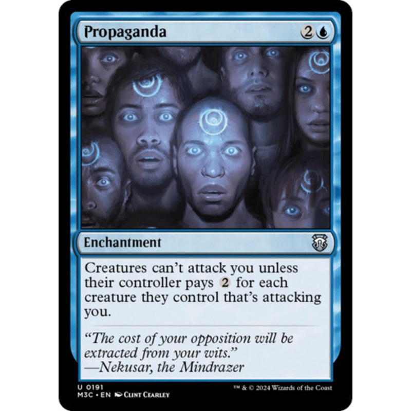 Propaganda (Ripple Foil) | Modern Horizons 3 Commander