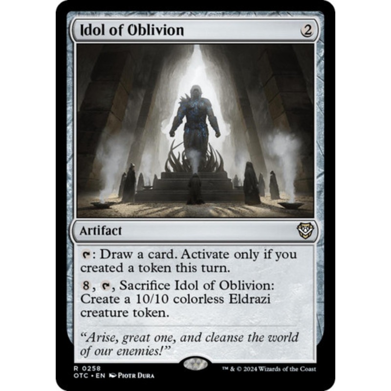 Idol of Oblivion | Outlaws of Thunder Junction Commander
