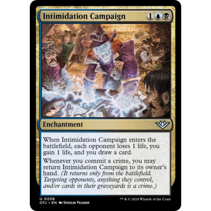 Intimidation Campaign | Outlaws of Thunder Junction