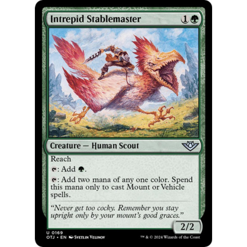 Intrepid Stablemaster | Outlaws of Thunder Junction