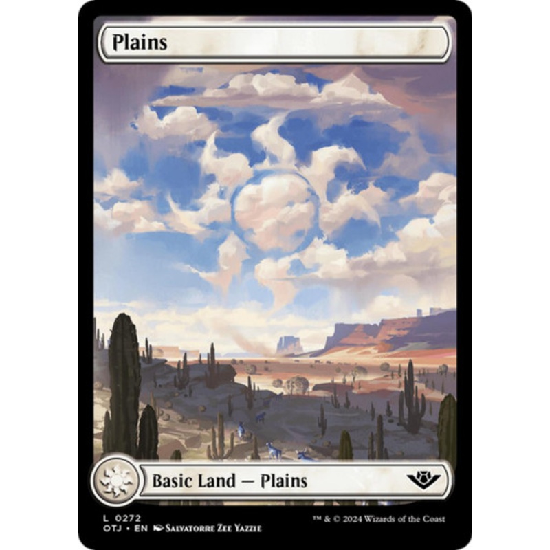 Plains (#272) (Full Art) | Outlaws of Thunder Junction