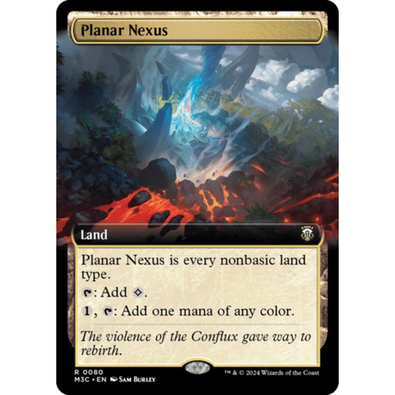Planar Nexus (Extended Art) | Modern Horizons 3 Commander