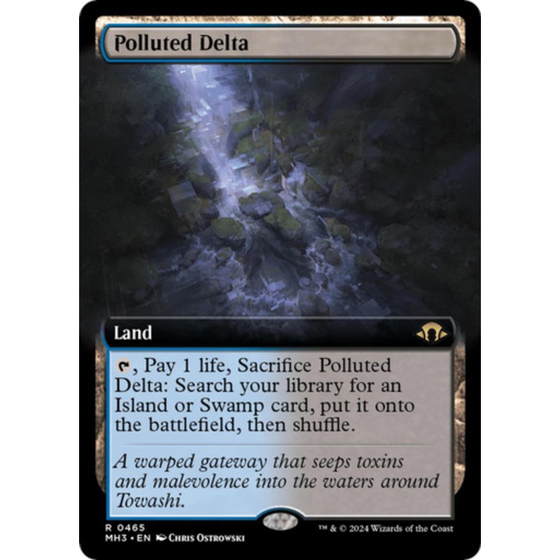 Polluted Delta (Extended Art) (Foil)