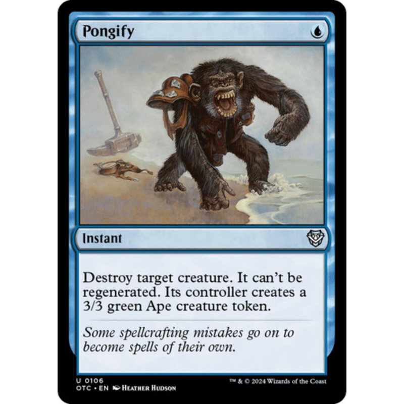Pongify | Outlaws of Thunder Junction Commander