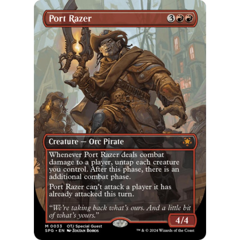 Port Razer (Borderless Art) (Foil) | Special Guests