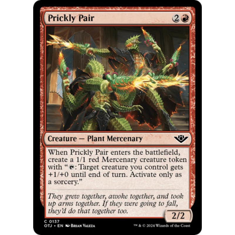 Prickly Pair | Outlaws of Thunder Junction