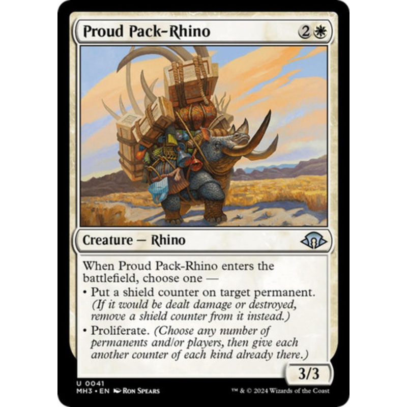 Proud Pack-Rhino | Modern Horizons 3