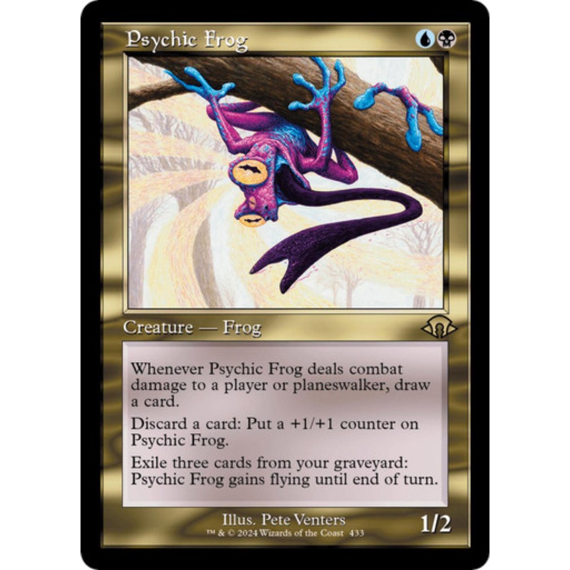 Psychic Frog (Retro Frame) | Modern Horizons 3