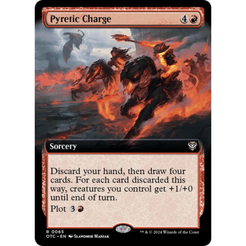Pyretic Charge (Extended Art) | Outlaws of Thunder Junction Commander