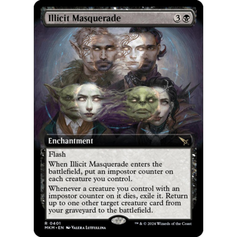 Illicit Masquerade (Extended Art foil)