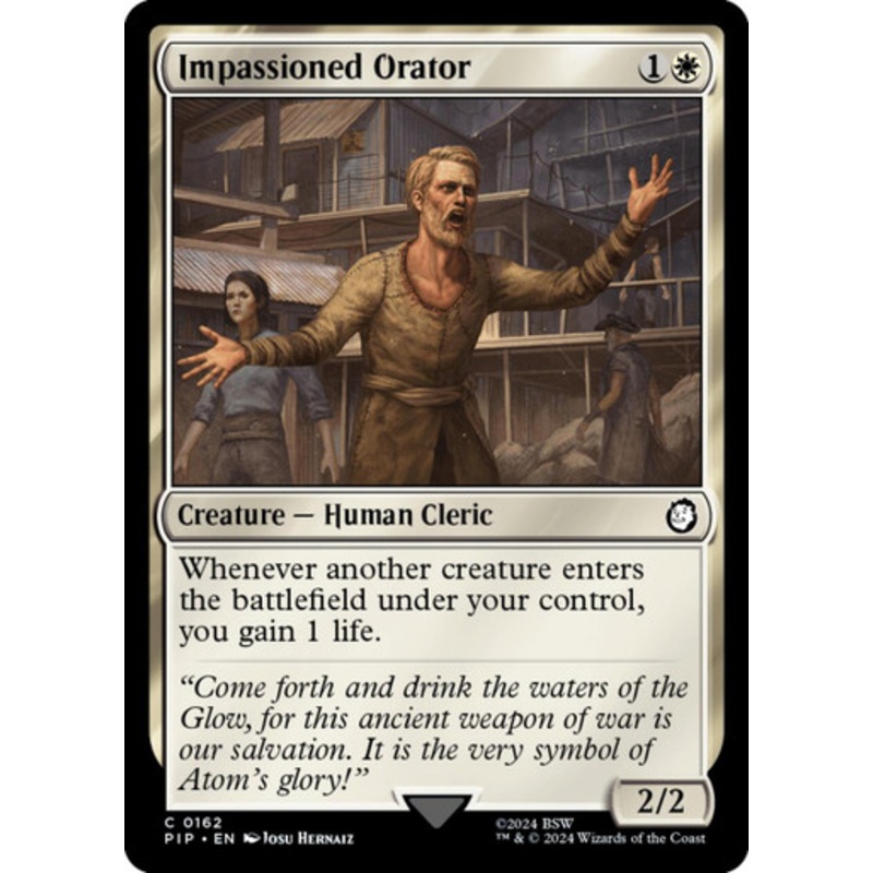 Impassioned Orator | Universes Beyond: Fallout