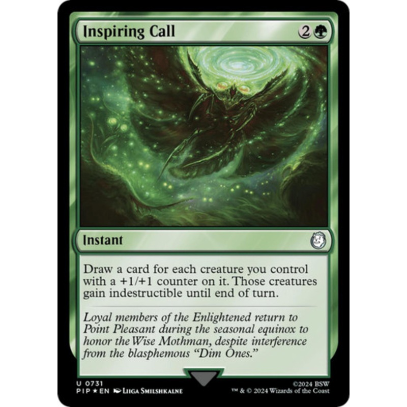 Inspiring Call (Surge Foil) | Universes Beyond: Fallout