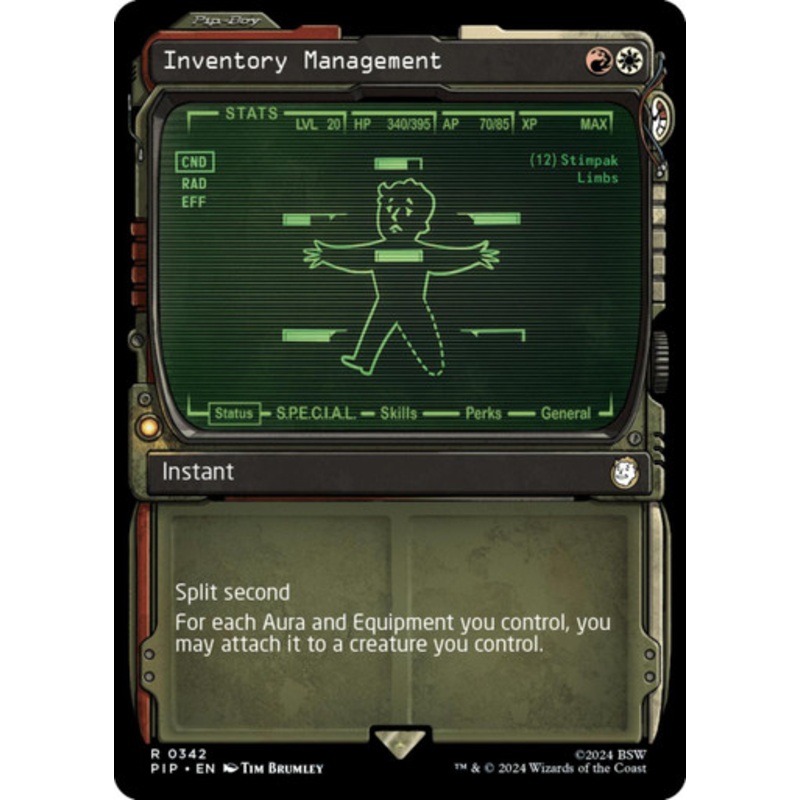 Inventory Management (Showcase Frame) | Universes Beyond: Fallout