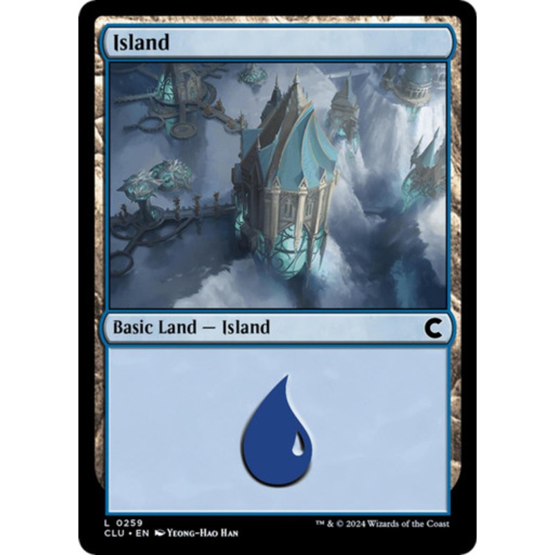 Island (#259) | Ravnica: Clue Edition