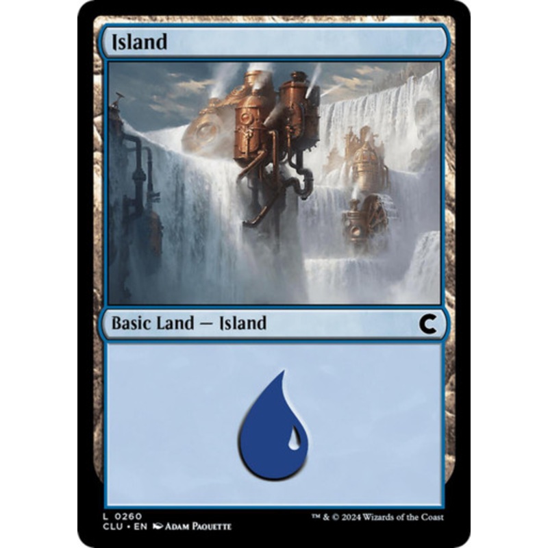 Island (#260) | Ravnica: Clue Edition