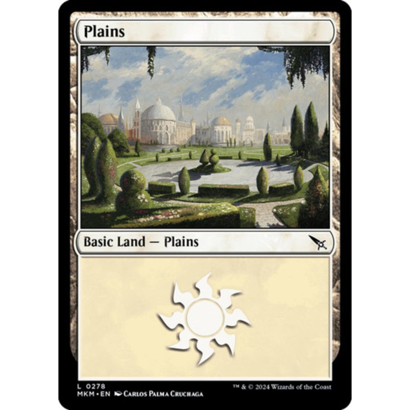 Plains (#278) (foil) | Murders at Karlov Manor