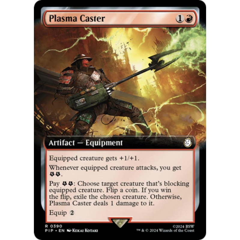 Plasma Caster (Extended Art) | Universes Beyond: Fallout
