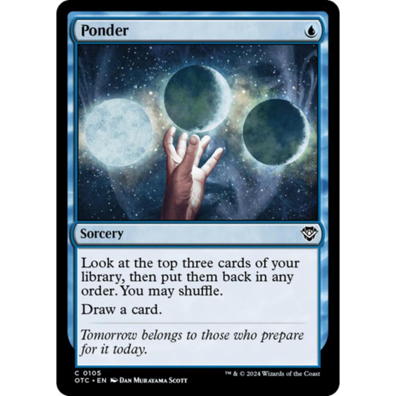 Ponder | Outlaws of Thunder Junction Commander