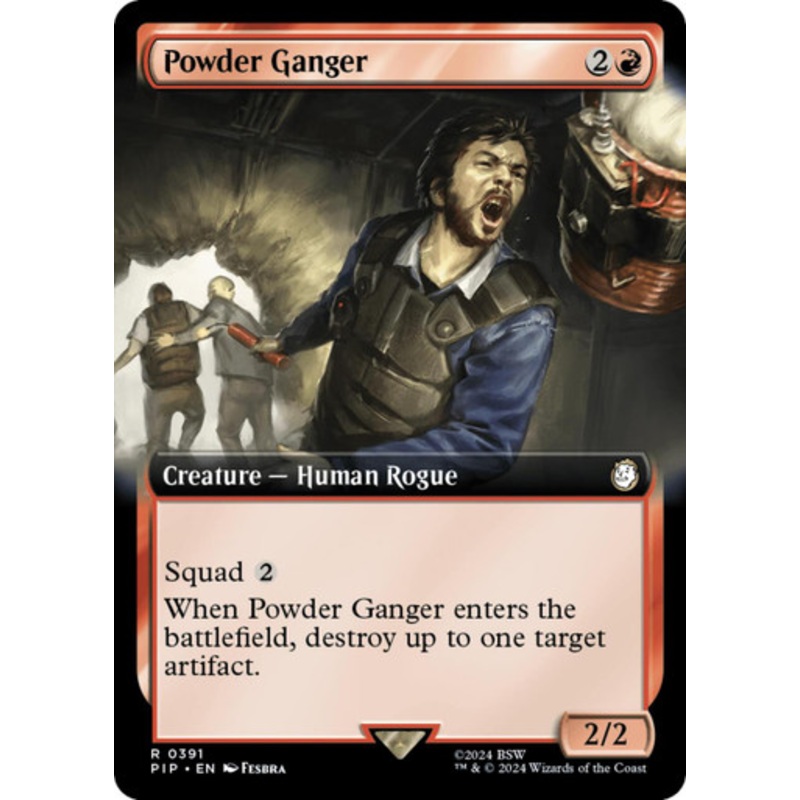 Powder Ganger (Extended Art) | Universes Beyond: Fallout