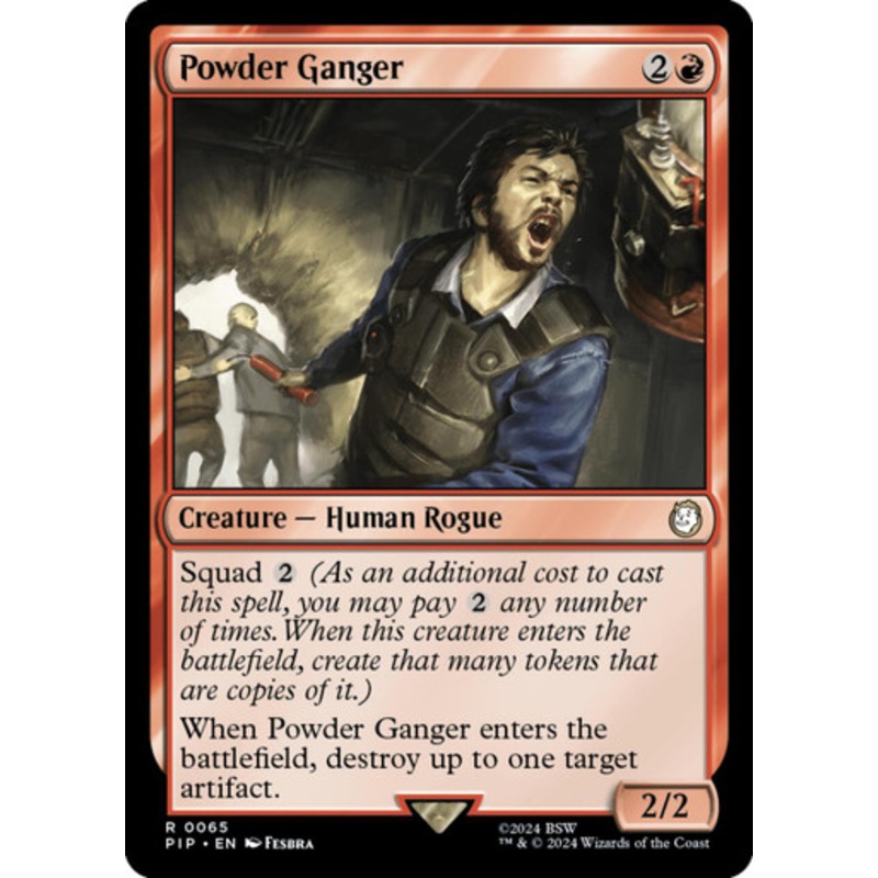 Powder Ganger (Foil) | Universes Beyond: Fallout
