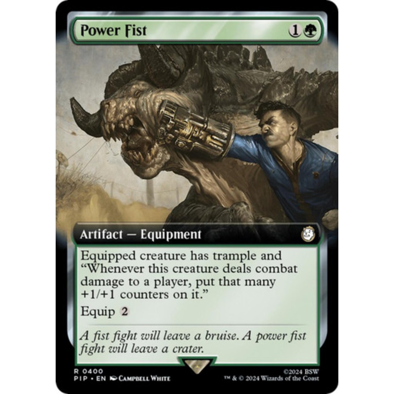 Power Fist (Extended Art) | Universes Beyond: Fallout