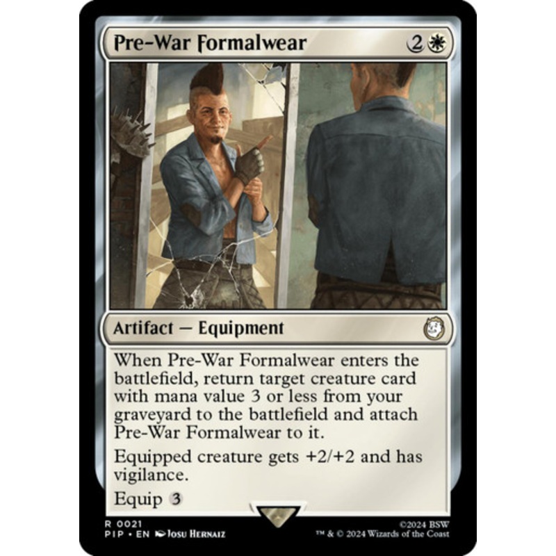 Pre-War Formalwear (Foil) | Universes Beyond: Fallout
