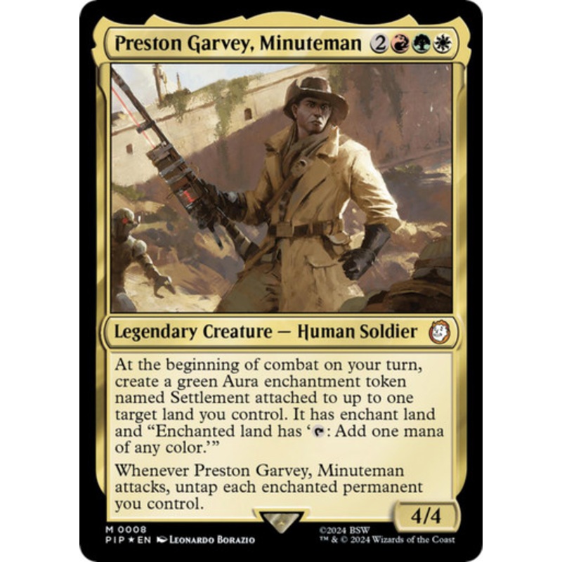 Preston Garvey, Minuteman (Foil) | Universes Beyond: Fallout