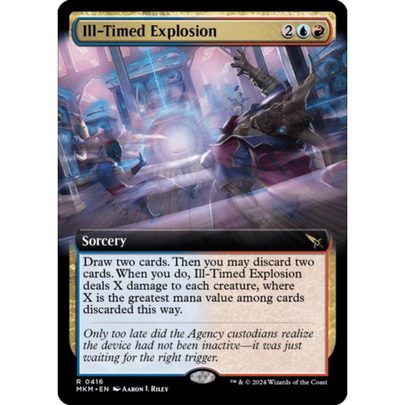 Ill-Timed Explosion (Extended Art)