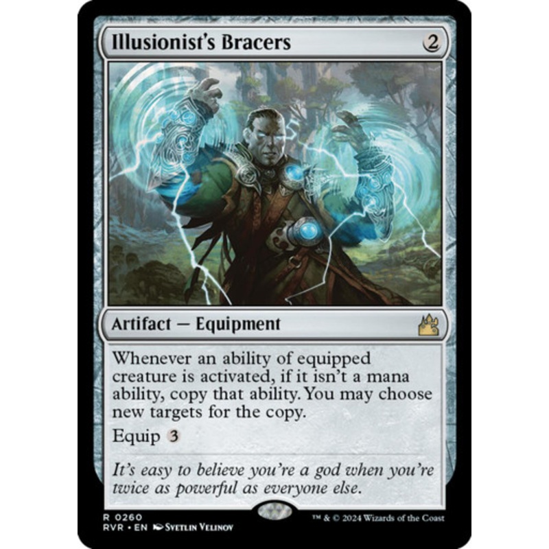Illusionist's Bracers (Foil) | Ravnica Remastered