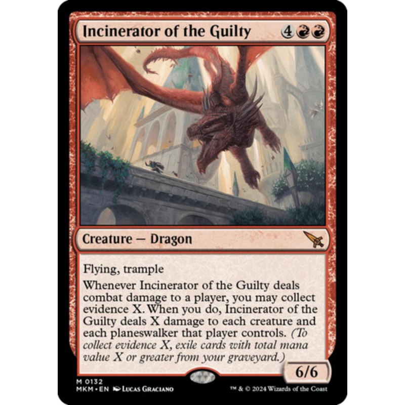 Incinerator of the Guilty (foil) | Murders at Karlov Manor