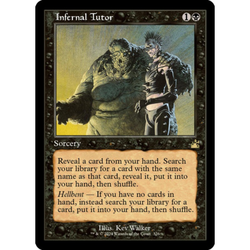 Infernal Tutor (Retro Frame)