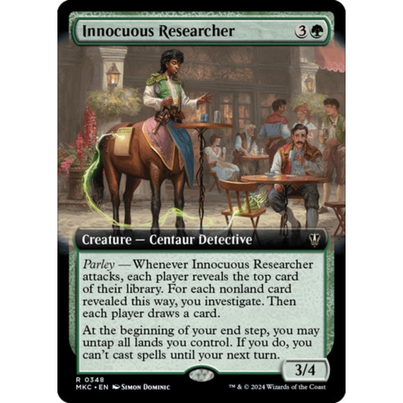 Innocuous Researcher (Extended Art) | Murders at Karlov Manor Commander